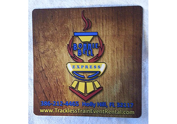 Logo Design - Plaque for a Trackless Train