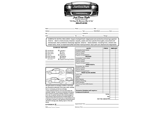 NCR Invoice Design